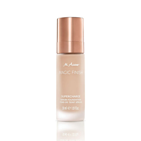 M. Asam MAGIC FINISH Supercharge Serum Foundation Rose Fair (1.01 Fl Oz) - Moisturizing Make Up & Firming Face Serum In One, Anti-aging CC Cream W...