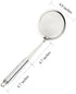 Hot Pot Fat Skimmer Spoon - Stainless Steel Fine Mesh Strainer for Skimming Grease and Foam...