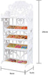 E-TING 1 Doll Shoes Rack Shoes Shelf Cupboard Accessory with 20 Pairs Doll Shoes High Heel Shoes Boots Sandals Set for 11.5 inch Girl Doll Playset...