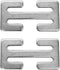 Reliable Protection, Premium Metal Lock, Keep Your Family Secure on The Road (Silver, 2 Pack)...