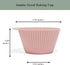 The Silicone Kitchen Reusable Silicone Baking Cups Silicone Muffin Liners for Cupcakes, BPA Free, Jumbo, 12 Pack, Pink Gray Blue...