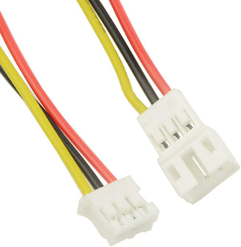 XINGYHENG 40Pcs(20Pairs) 2.0mm 3PIN Female Male Connecting Plug With 10cm Terminal Connector Wire Cable for Light Strip 3.9’’ Compatible with JST ...