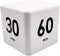Kitchen Cube Timer, Kids Timer for ADHD Productivity Workout Flip Classroom for StudyTime Countdown Management Settings 15 20 30 60 Mins, White...