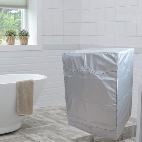 QLLY Washer/Dryer Cover for Front-loading Machine - Waterproof, Dustproof, Sun-Proof, W27"D33"H39"Suitable for most Washers/Dryers on US and Canad...