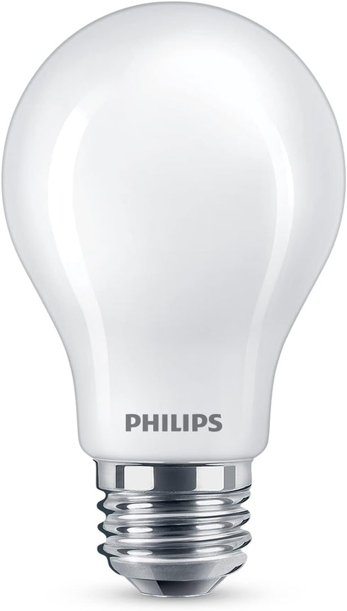 Philips LED A19 Frosted Ultra Definition Dimmable LED Light Bulbs - Flicker-Free 40w Light Bulbs with EyeComfort Technology -Daylight 5000K Lightb...