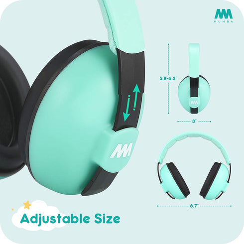 Mumba Unisex Baby Modern, Aqua, Medium (Pack of 1)...