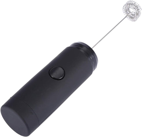 Stainless Steel Egg Blender, Milk Frother, Handheld Whipped Cream Coffees, Smoothies For Home Kitchen(Black)...