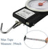 JSHANMEI Digital Hanging Scale Mechanical Kitchen and Fishing Scale Multi-Purpose Portable Hand Held Dial Weight Scale with Tape Measure (50 Lbs /...