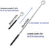2PCS Back Scratchers, Bear Claw Shaped Scratcher Extendable Metal Retractable Telescopic Handle...