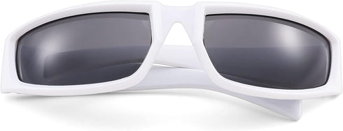 Pro Acme Fashion Wrap Around Sunglasses for Men Women Oval Sports Shades Outdoor Youth Baseball Glasses UV400...