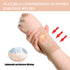 Wrist Compression Sleeve (4PCS), Soft Wrist Support Brace Wrist Bands for Tendonitis, Arthritis, Sprains Pain Relief, Elastic Carpal Tunnel Wraps ...