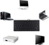 Mini Keyboard Wired Ultra-Thin 78 Keys USB Keyboards,Portable Spanish Keyboard USB for Desktop Computer,Suitable for Both Office and Games,Black...