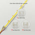 3-Pin 10mm COB LED Strip Connector Kit for Solderless Strip-to-Wire and Strip-to-Strip Joints on CCT COB LED Light Strips (Pack of 25)...