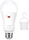 Emotionlite Rechargeable Emergency Light Bulb,1800mAh Battery Backup for Home Power Failure,Outage Emergency Reading Lighting Camping Hurricane,3 ...