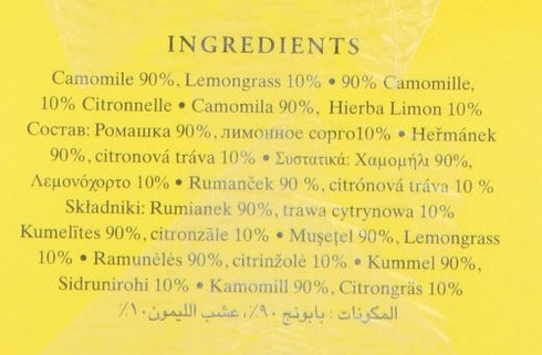 Ahmad Tea Camomile & Lemongrass Infusion, 20 Count (Pack of 6)...