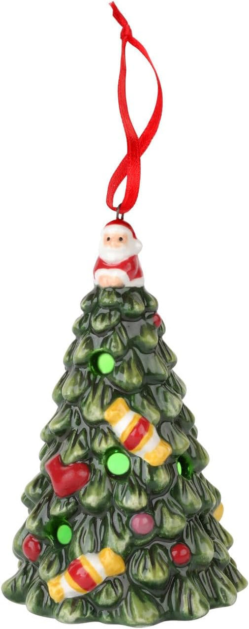 Spode Christmas Tree Christmas Tree Ornament, Long-Lasting Festive Holiday Ornament for Christmas Tree& Seasonal Display - Stylish Christmas Decor...