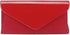 WALLYN'S Patent Leather Clutch Classic Purse Evening Bag Handbag With Flannelette...