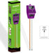 Soil pH Meter, MS05 3-in-1 Soil Moisture/Light/pH Tester Gardening Tool Kits for Plant Care, Great for Garden, Lawn, Farm, Indoor & Outdoor Use (P...