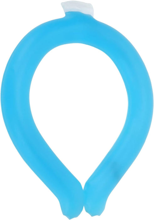 Neck Cooler,Wearable Hands Lasting Neck Cooling Tube Reusable Neck Cooling Ring Neck Cooler Tube for Summer Heat (Blue)...