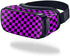 MightySkins Skin Compatible with Samsung Gear VR (Original) Cover wrap Sticker Skins Purple Check......