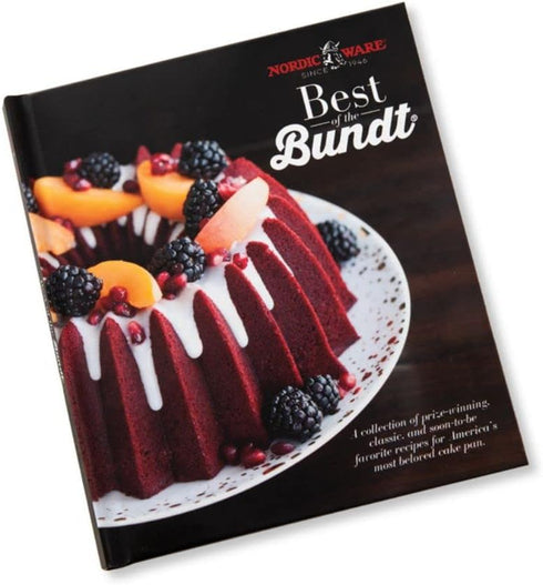 Nordic Ware Best of the Bundt Baking Book, Original Bundt Cake Recipe Book, Multicoloured Bundt Cookbook...