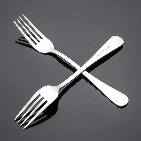 Briout Silverware, Dinner Fork 8 Inches, Forks Set of 12 Premium Food Grade Stainless Steel Forks for Home Kitchen Party Restaurant, Mirror Polish...