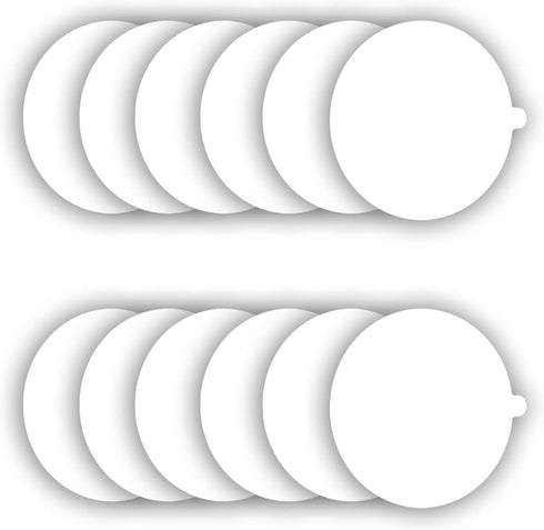 Flea Trap Refill Discs 7.1 Inch Replacement Glue Boards for Most Models Flea Traps for Inside Your Home, 12 Pack...