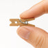 LWR CRAFTS Wooden Mini Clothespins 100 Per Pack 1" 2.5cm (Natural)...