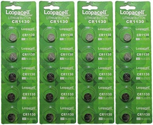 20 CR1130 Lithium 3 Volt Cell Batteries...