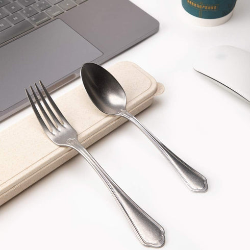 sansheng travel silverware case Portable?Travel Tableware Storage Box,utensil case for lunch bag?Flatware Chopsticks Spoon Fork Storage Box...