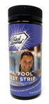 Swimming Pool, Spa, Hot Tub accessories, hot tub test strips 7-Way for Accurate Water Chemical Testing- Hardness, Chlorine, Bromine, Free Chlorine...
