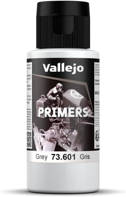 Vallejo Grey Primer Acrylic Polyurethane, 60ml...