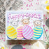Ester Rabbits Die Cuts for Card Making,Eggs Cutting Dies Cute Animals Embossing Template for Scrapbooking DIY Cards Album Crafts Supplies Decorati...