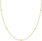 PAVOI 14K Gold Plated Station Necklace | Simulated Diamond BTY Necklace | Womens CZ Chain Necklace | Layering Necklaces...