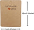 Femtindo 150 Pack Earring Cards for Jewelry Packaging DIY Earrings Holder Display Card with Bag for Studs Selling (Brown(Earring Card), 5x6.5cm)...