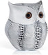 Ornativity White Owl Statue Figurine - Animal Sculpture Home Decoration Figure for Bedroom Living Room Kitchen Office Bathroom House Decor Figurin...