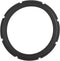 Universal Rim Woofer Bass Loudspeaker Surrounds Circle Foam for Bass Speaker Perforated Rubber Edge Subwoofer Spare Parts (Black)...