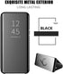 for Samsung Galaxy A15 5G Case Clear View Makeup Mirror Flip Cover, Galaxy A15 5G Phone Case with Kickstand Shockproof Protective Cases Galaxy A15...