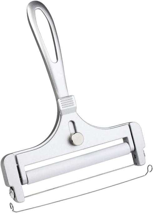 Stainless Steel Wire Cheese Slicer, Adjustable Thickness Cheese Cutter for Soft, Semi-Hard Cheeses Kitchen Cooking Tool...