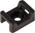 GTSE 100 Pack Of Black Screw Mounts, Zip Ties Up To 0.35" Wide, Saddle Type Zip Tie Anchors...