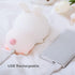 Cute Kids Night Light Night Lamp Night Lights for Kids Bedroom Toddler Baby Portable Silicone Battery Led Nightlight Nursery (Cute Bunny)...