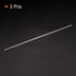 MECCANIXITY 3.3 Borosilicate Glass Stick 11.81" Length 5mm Dia Stir Rod Mixing Tools with Both Ends Round for Lab Kitchen Science 3Pcs...