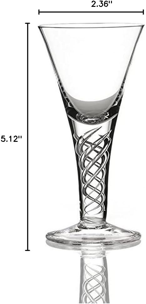 Burns Crystal The Jacobite Dram Whisky Toasting Glass 2 floz...