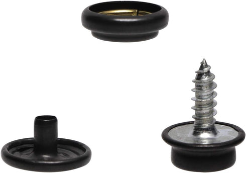 Mini Skater 20 Sets Fastener Screw Snap Stainless Steel Marine Grade Upholstery Boat Cover Buttons Fastener Kit for Furniture Canvas Fabric Boats ...