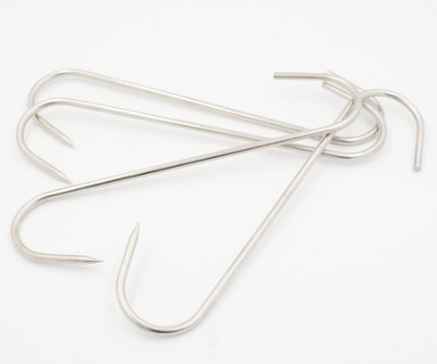 7 Inch Meat Hooks S-Hook Stainless Steel Meat Processing Butcher Hook Pot Hooks...