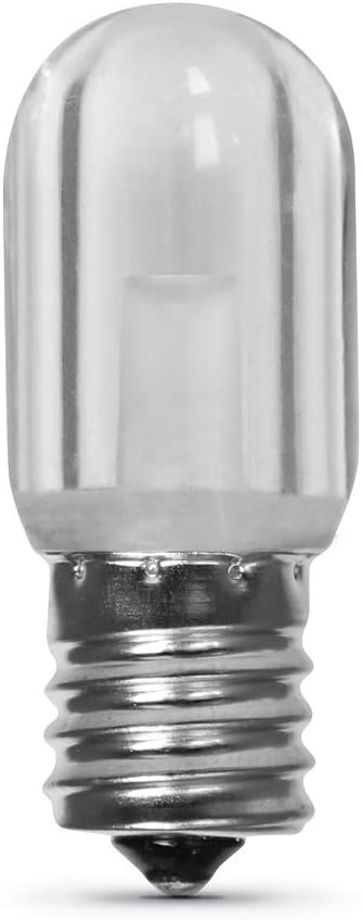 Feit Electric BPT7N/SU/LED Non-Dimmable Led Bulb, 15 W, 120 Vac, E17 (Intermediate) Base, Warm, 80 Lumens, White...