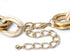 Dainty O Link Necklace Gold Chunky Choker Cuban Statement Thick Link Collar Chain Punk Hip-hop Trendy Choker Necklace for Women...