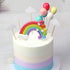 DIYASY Rainbow Cake Topper Kit Cloud Balloon Birthday Wedding Cake Flags for Birthday Wedding & Baby Shower Party Baking Decoration Supplies....