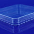 Scicalife 10 Sets Square Petri Dish with Lids, Plastic Material, Container for School Lab Science Experiment...