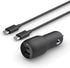 Belkin 37W Dual Port Fast Car Charger with 3.3ft USB-C Cable Included, USB-C 25W PPS Port and USB-A 12W Port for Galaxy S23, S23+, Ultra, Note20, ...